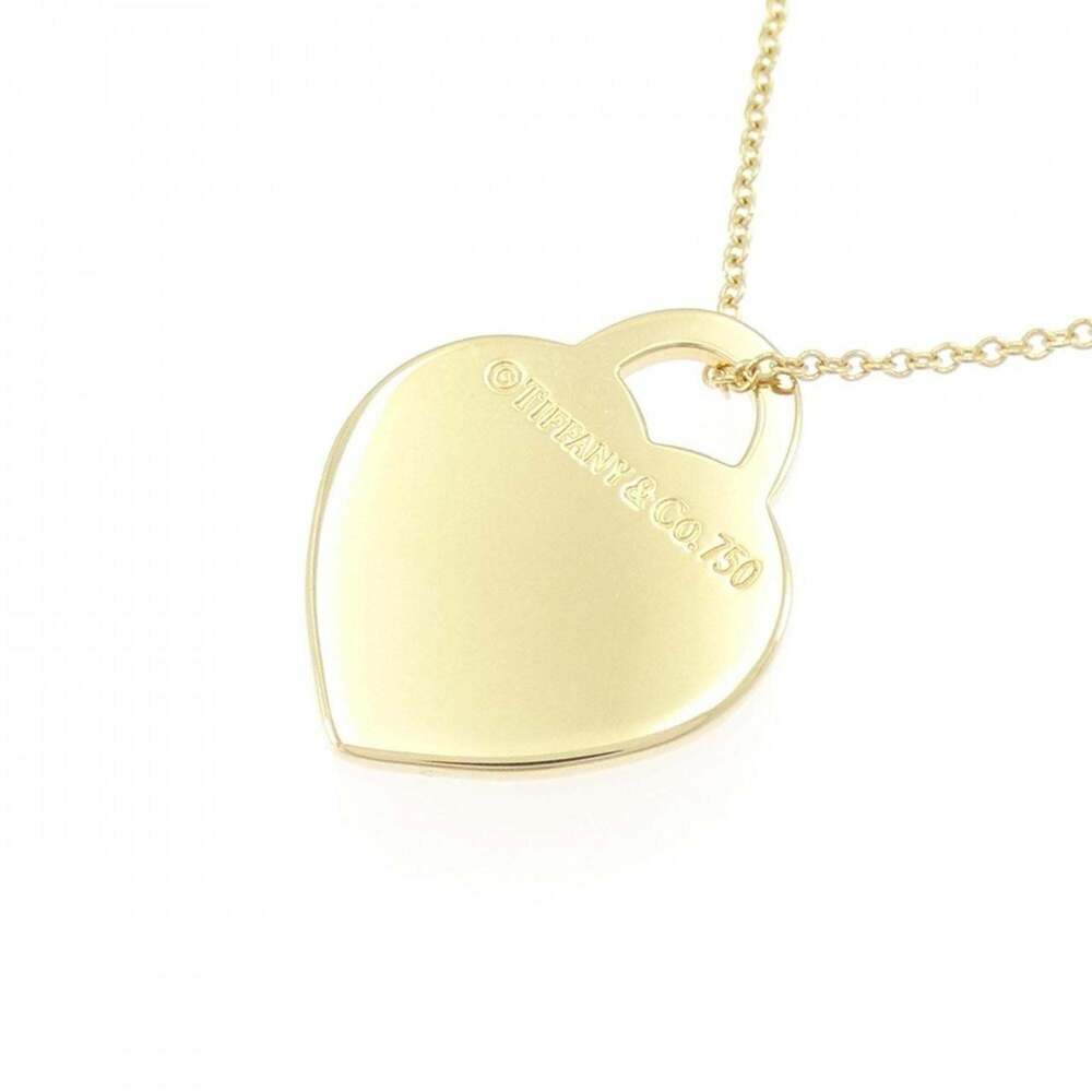 TIFFANY Authentic Gold Heart Necklace - Picture 4 of 6
